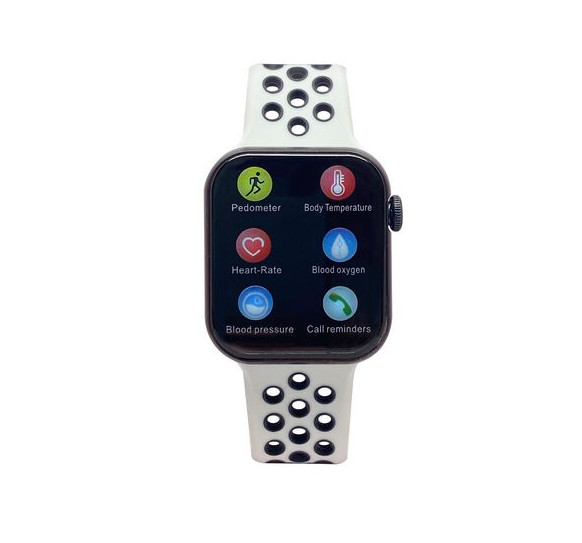 iTime Elite Health & Fitness Body Temperature Smartwatch w/ Heart Rate Monitor