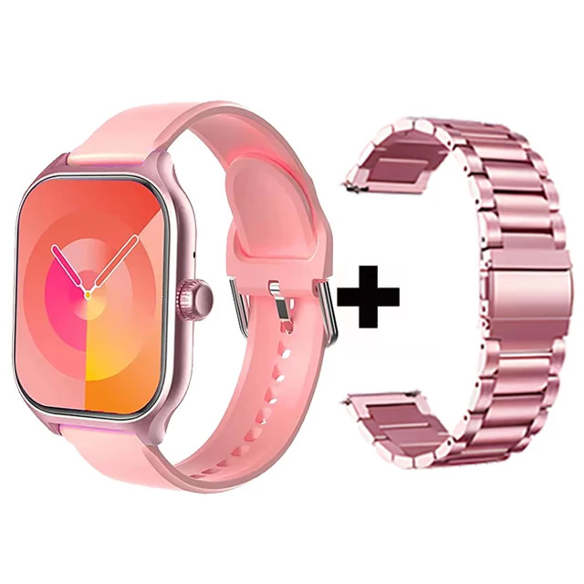 Smart Watch Bluetooth Call 2.01″ HD Screen Heart Rate Monitor Fitness Tracker