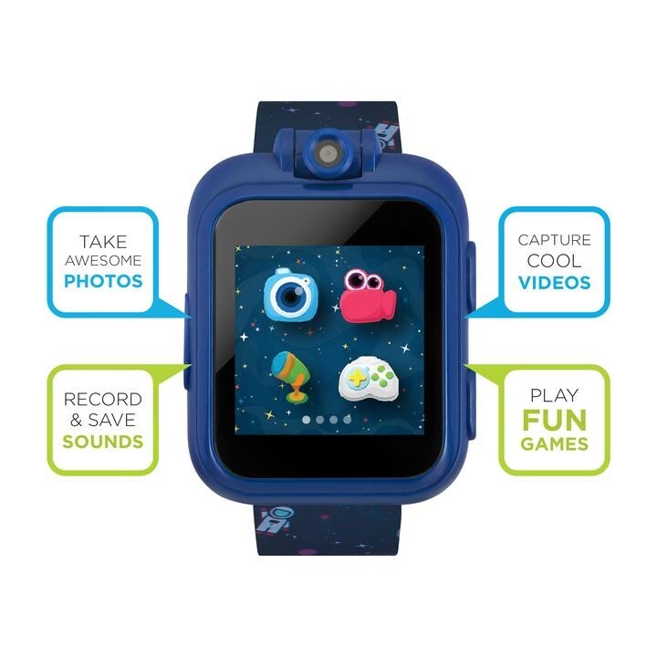 PlayZoom iTech Jr Kids Smartwatch – Space | Camera, Games, Touchscreen *NIB*