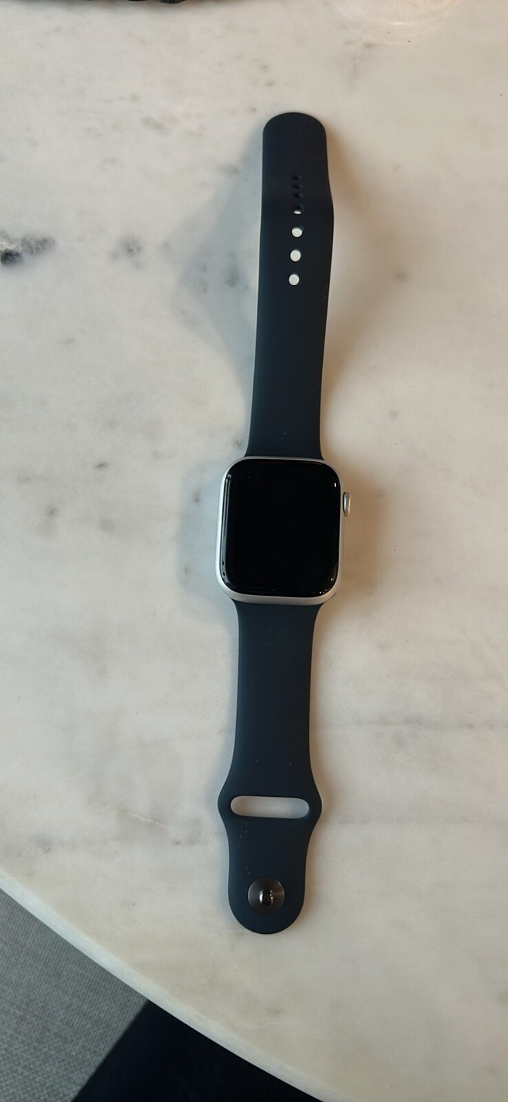 Apple Watch Series 8 45mm Midnight Aluminum Case with Sport Band, M/L (GPS)…
