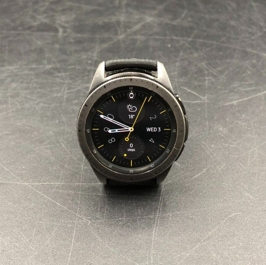 Samsung Galaxy Smart Watch 42mm Model SM-R810 Midnight Black 4GB