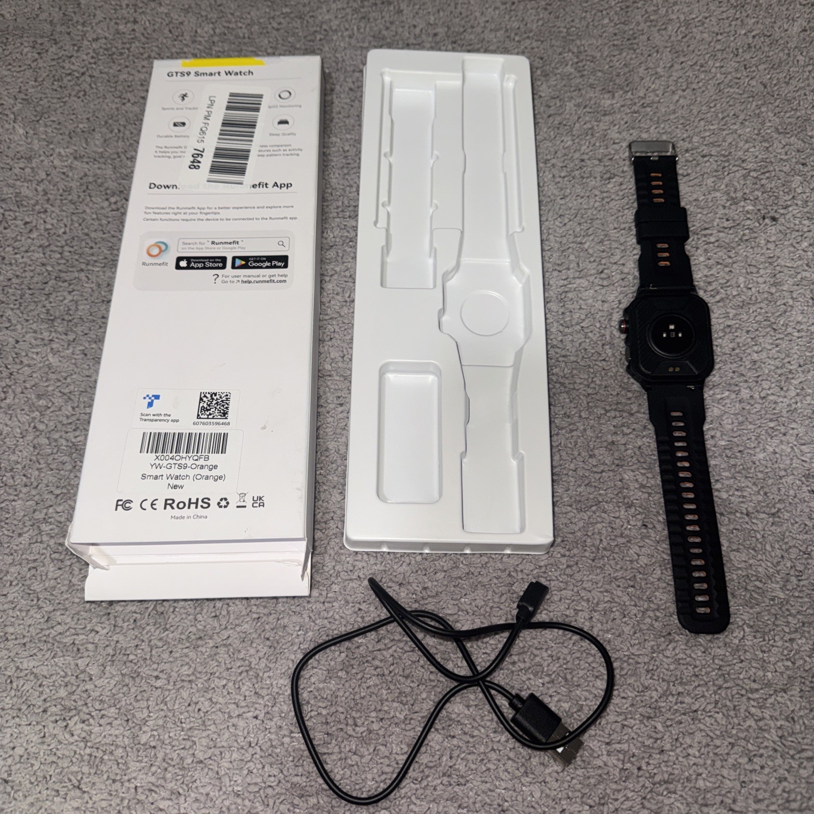 1.96″ Fitness Smart Watch with Heart Rate/Blood Oxygen/Sleep Monitor Wesocfit
