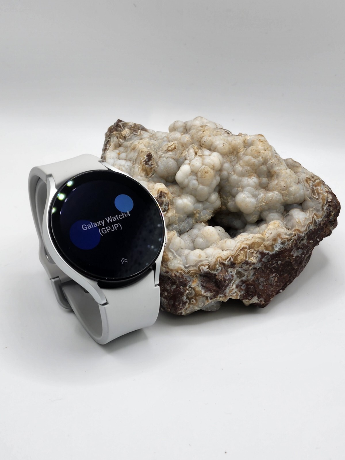 Samsung Galaxy Watch 4,44mm Smartwatch SM-R870 Silver Bands,used ,good shape#127