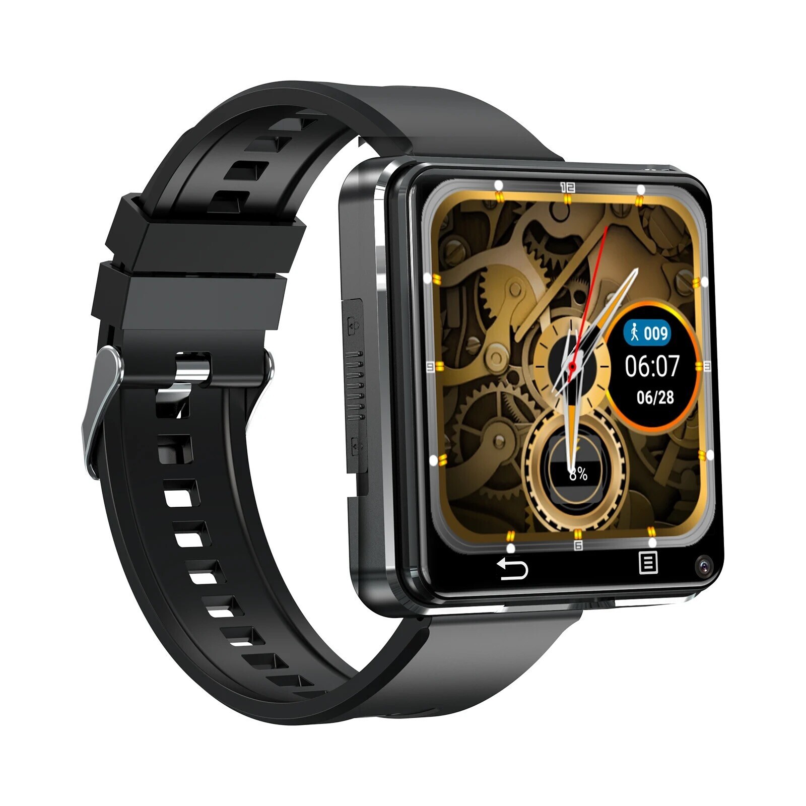 3+32GB SMART WATCH 2.64″ HD Screen 4G,5MP +5MP Dual cameras SIM GPS Android 11.0
