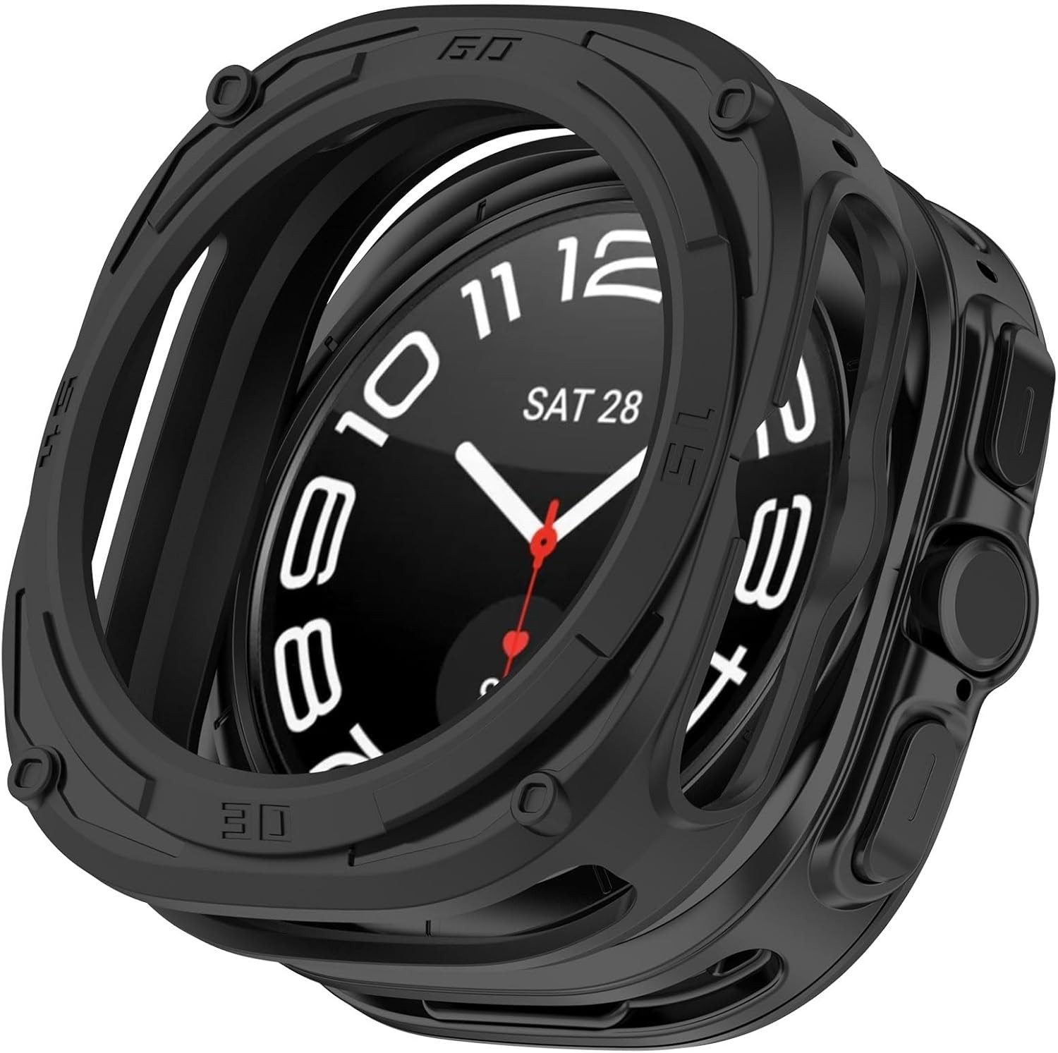 Shock-Proof Protective Case Bumper Frame for Galaxy Watch Ultra 47mm [No Screen]