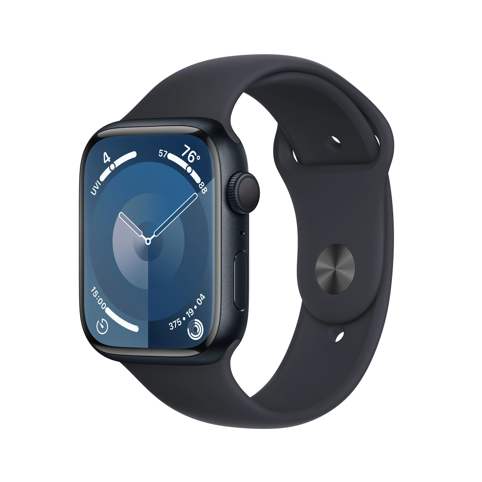 Apple Watch S9 GPS 45mm Midnight Aluminum Band M/L