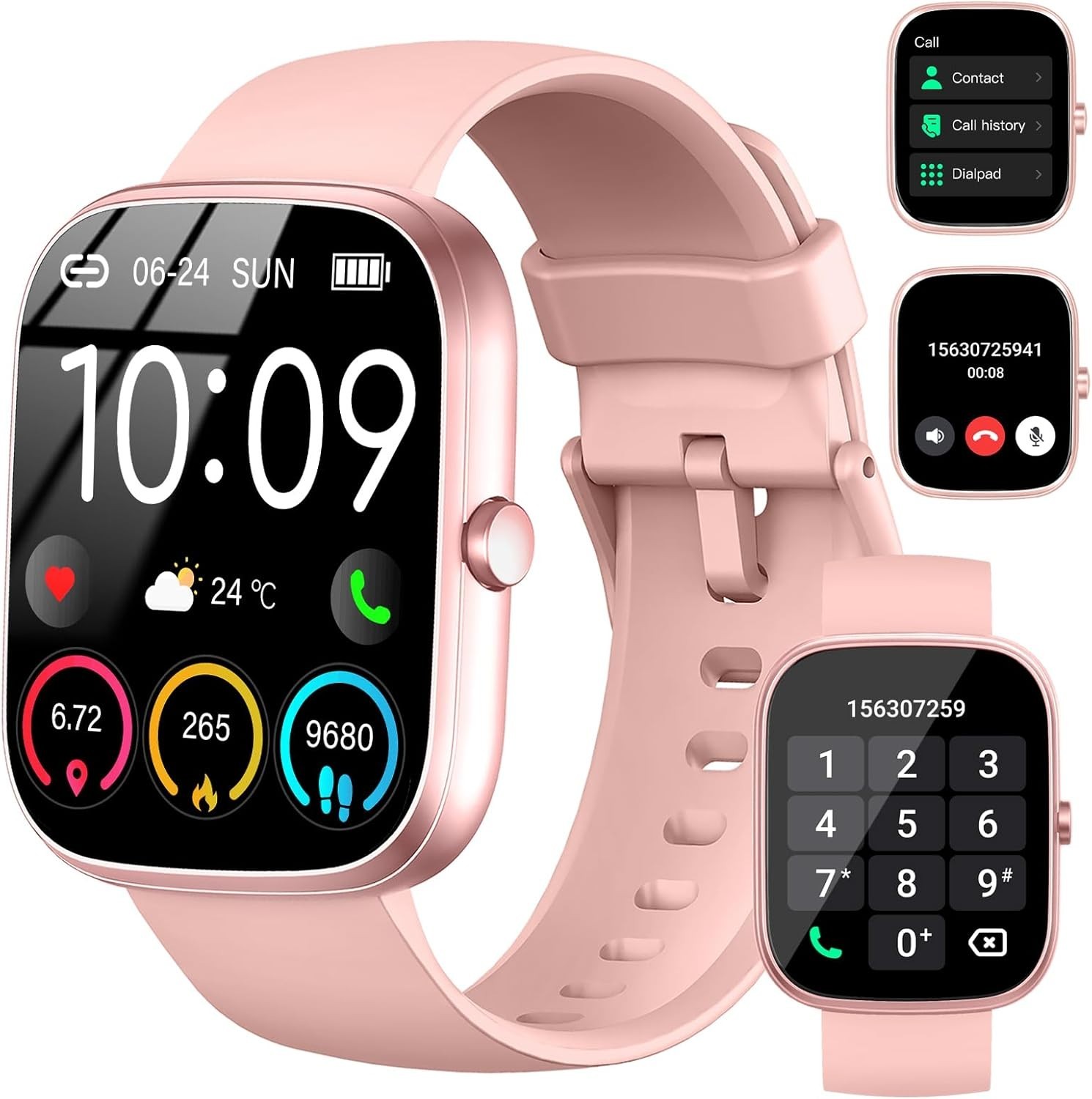 Smart Watch for Men Women, 1.91″ HD Smartwatch Compatible iPhone/Samsung/Andr…