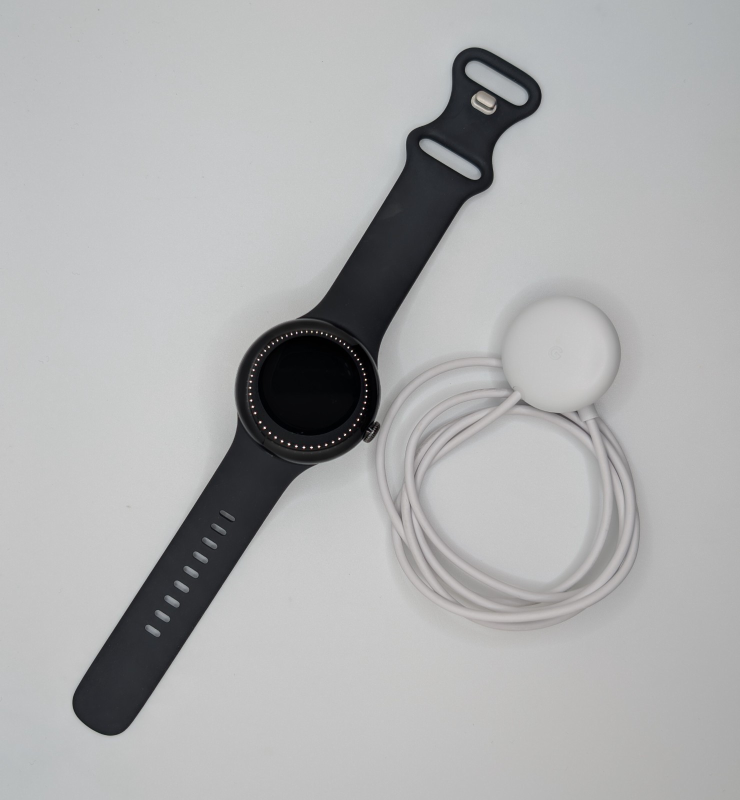 Google Pixel Watch (1st Gen) Black – Wi-Fi/ 41mm (Good). ~10P~