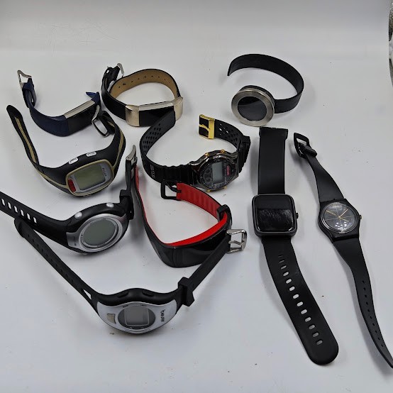 Lot of 10 Assorted Watches – Untested, Mixed Models & Colors