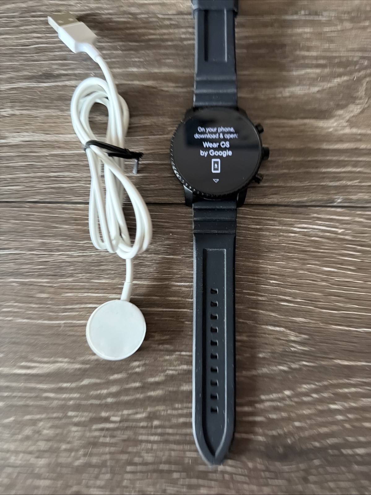 Fossil Explorist Gen 4 DW6F1 Stainless Steel & Silicone Touchscreen Smartwatch
