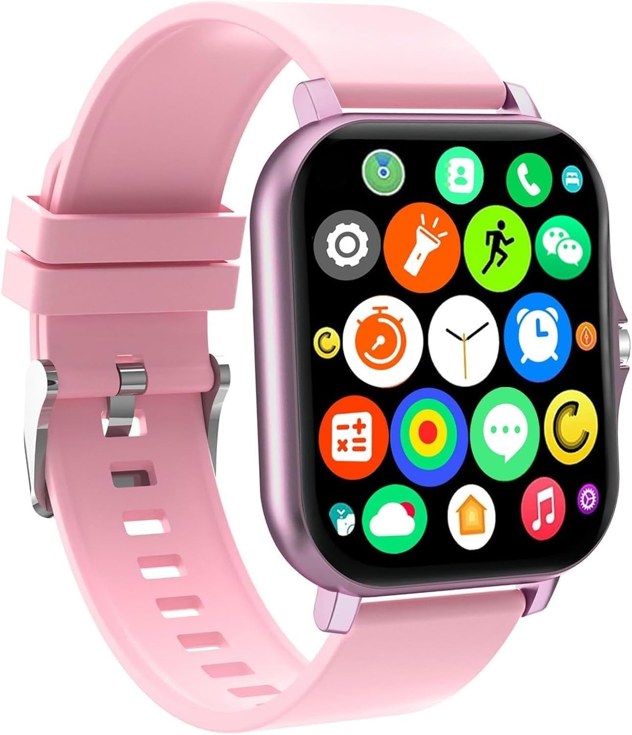 Smart Watch, 1.81″ Upgraded Full Touchscreen Smart Watch for Android iPhones …