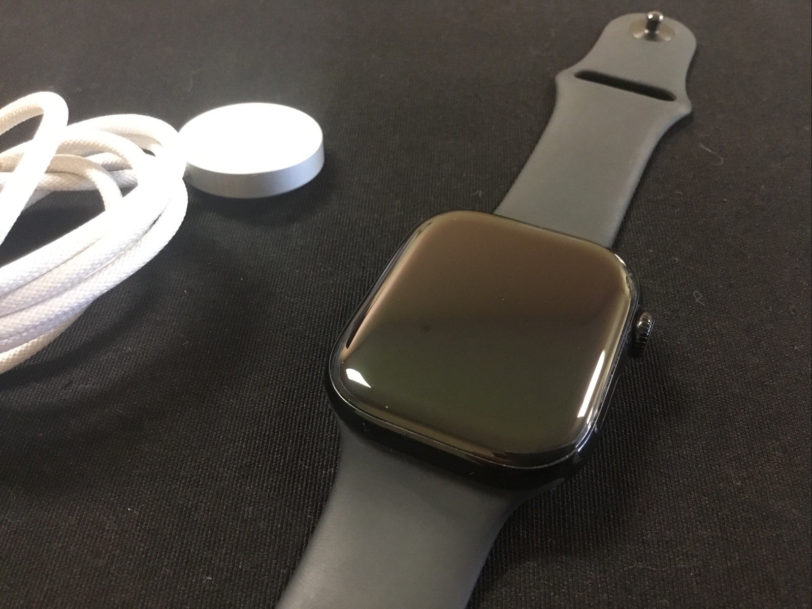 Apple Watch Series 11 46MM Aluminum Grey Sport Band M/L FREE SHIP