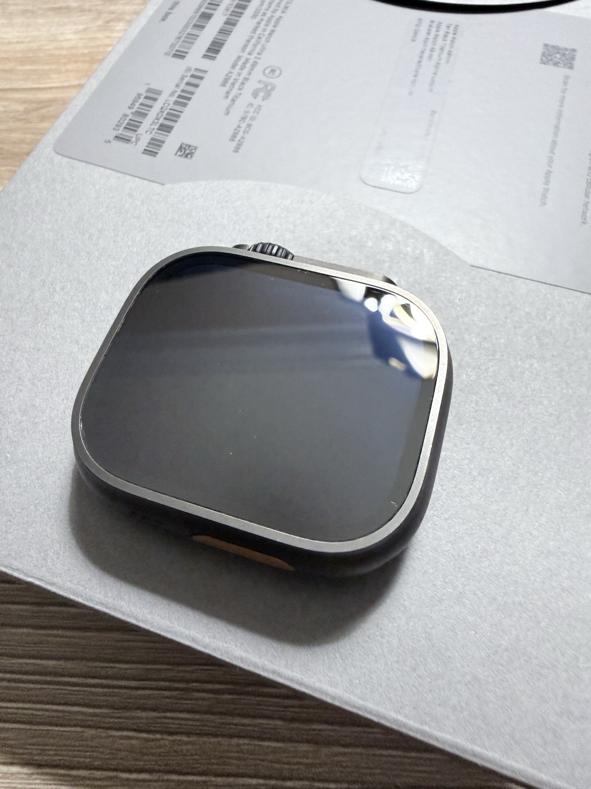 Apple Watch Ultra 2 49mm Black Titanium W/ Black Titanium Milanese Loop