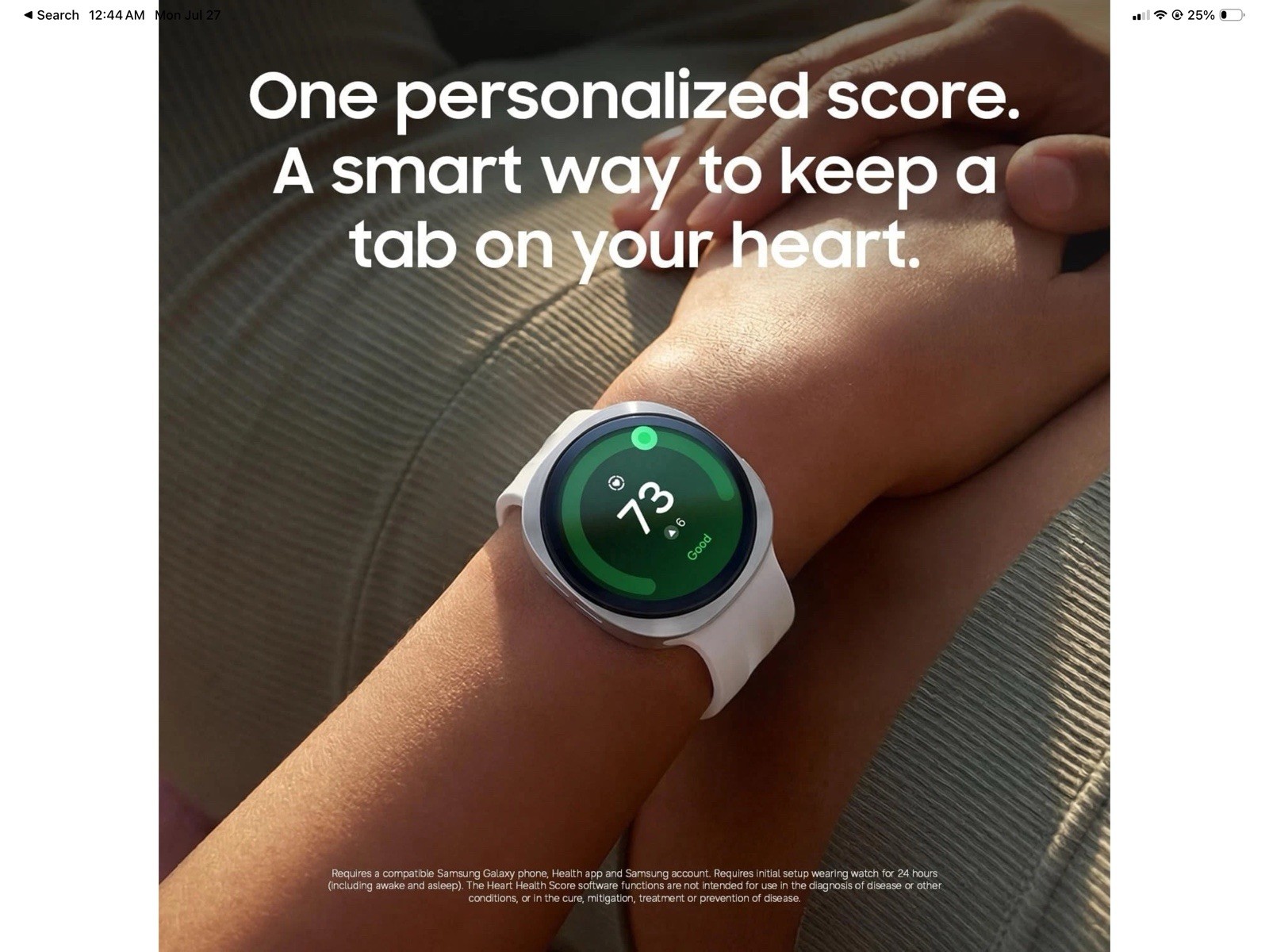 Samsung Galaxy Watch9, Cream, 40mm Bluetooth Smartwatch AI Assistant, BRANDNEW