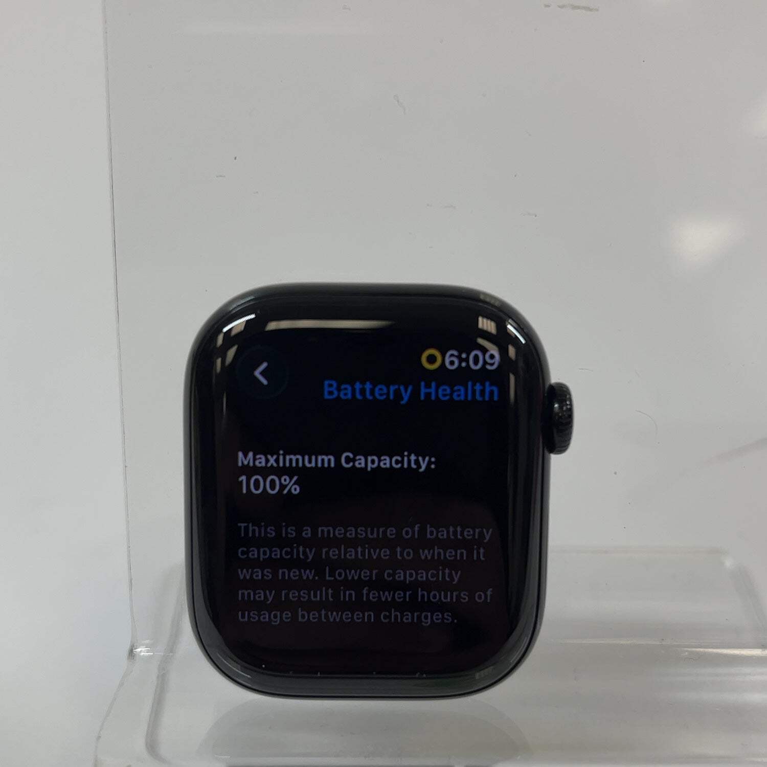 GPS Only Apple Watch Series 11 42MM Jet Black Aluminum Black Sport Band