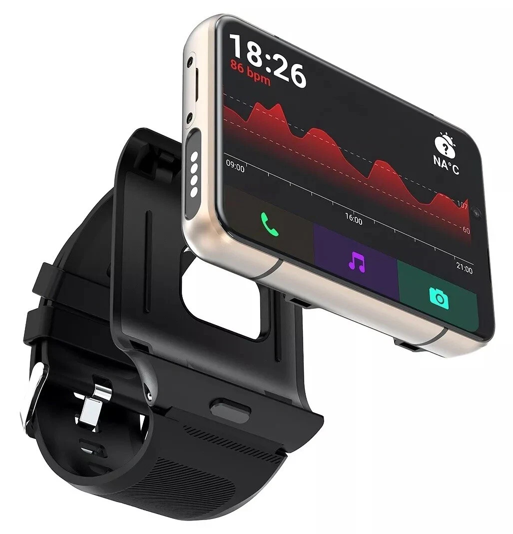 2.88″ Touch Screen 4G Smart Watch 9.0 Dual Camera 4GB+64GB Android/iOS
