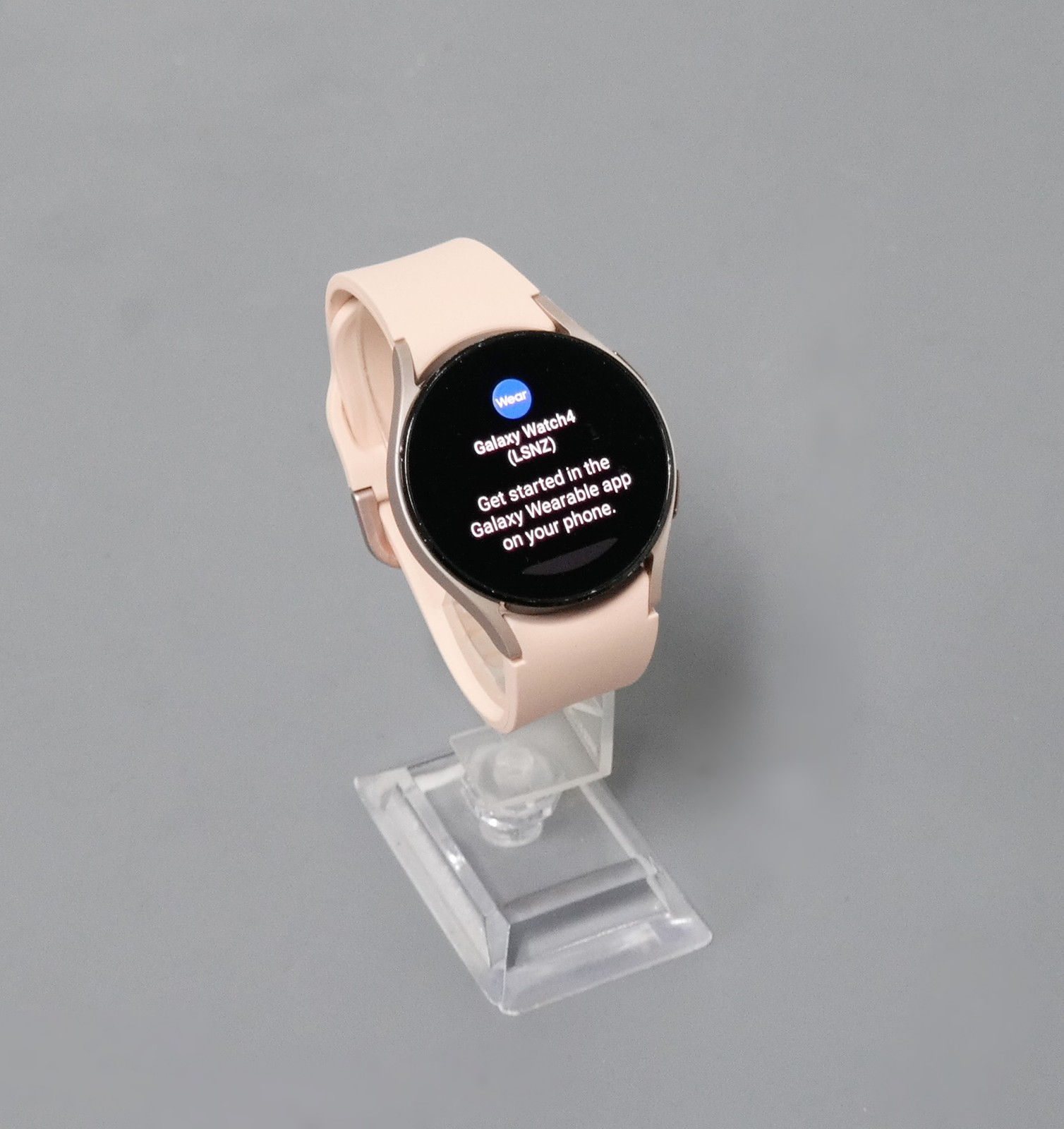 Samsung Galaxy Watch4 SM-R860 40mm Aluminum Case with Sport Band – Pink Gold