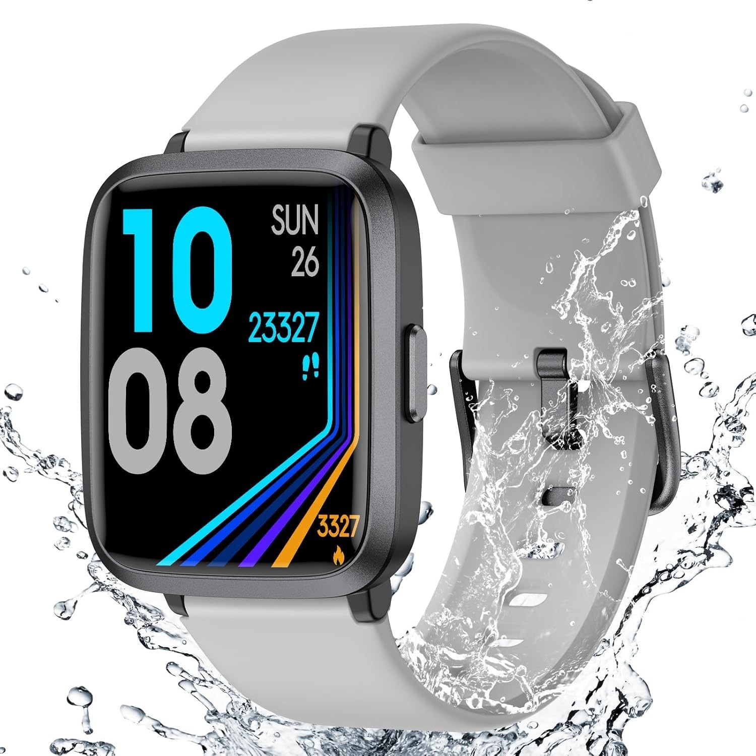 Blood Pressure Watch That Measures Calories Counts Heart Rate Monitor Exercises