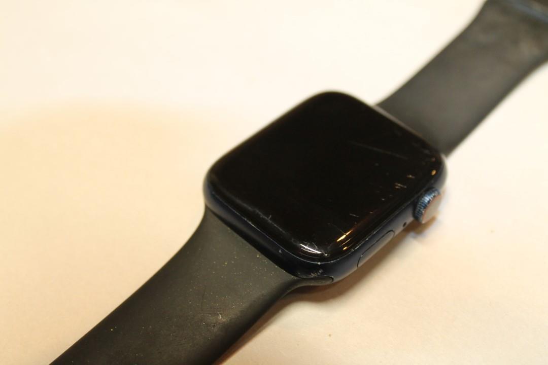 Apple Watch Series 6 44mm Midnight Blue – Black Sport Band M/L GPS + Cellular ~