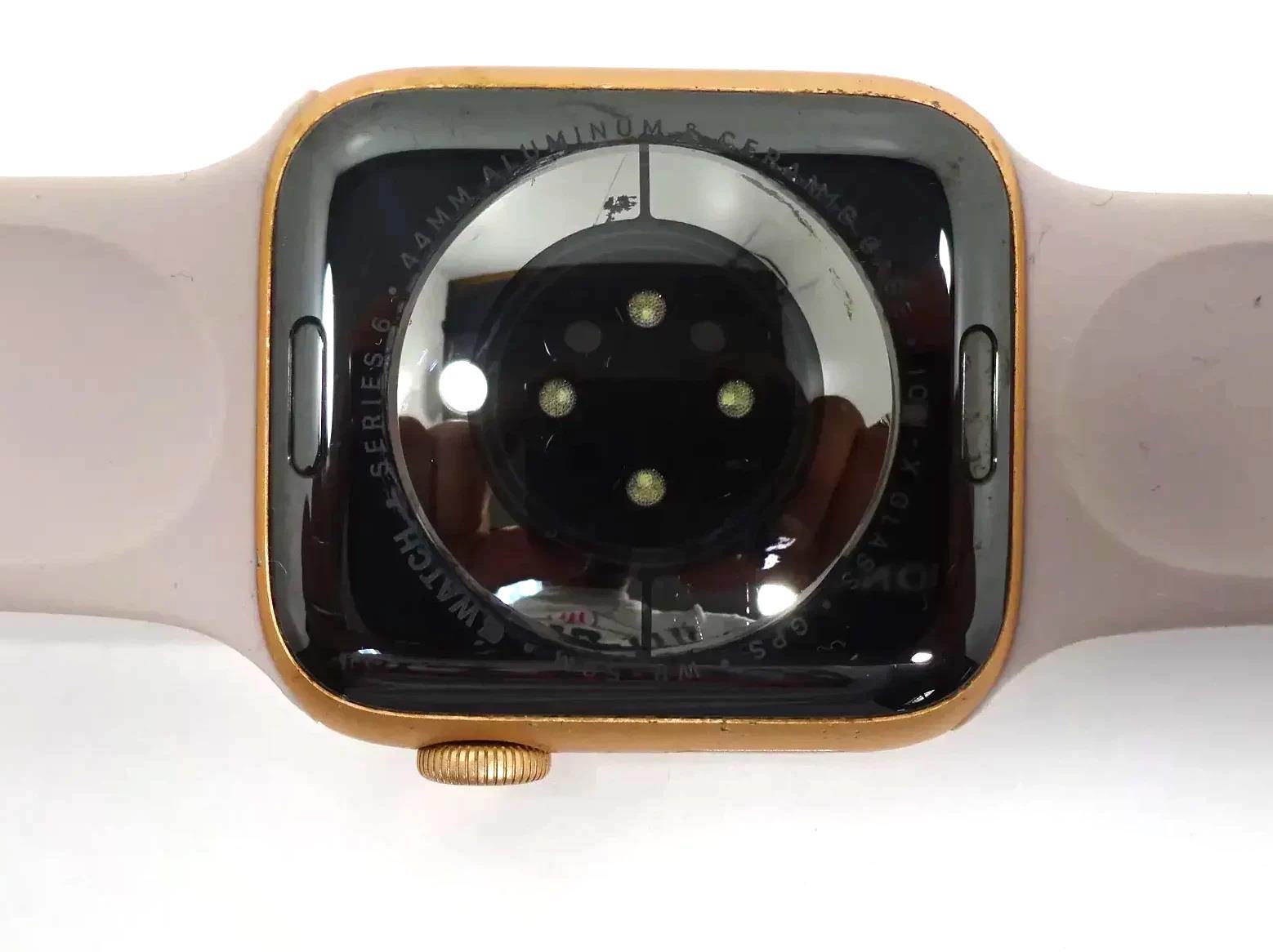 APPLE Watch Series 6 GPS – 44MM Aluminum Case A2292 – Rose Gold