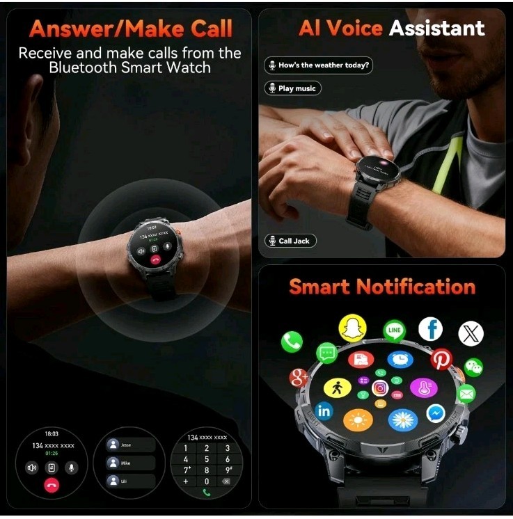 Smart Watch IW10 Digital Fitness Tracker Military New In Box Free Shipping