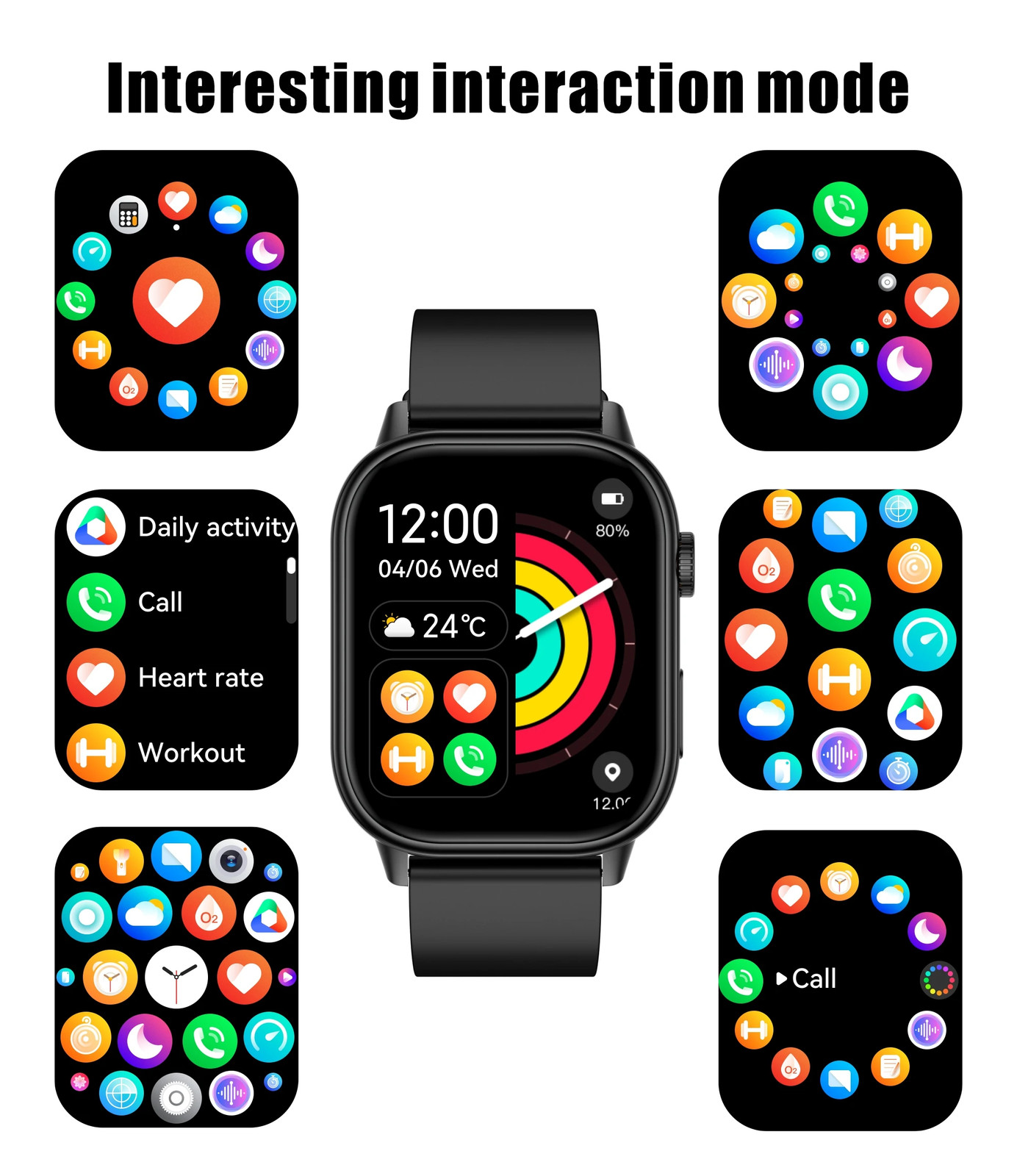 2025 New Outdoor Military GPS Smart Watch 2.01-inch AMOLED Screen BT Call 178+ S
