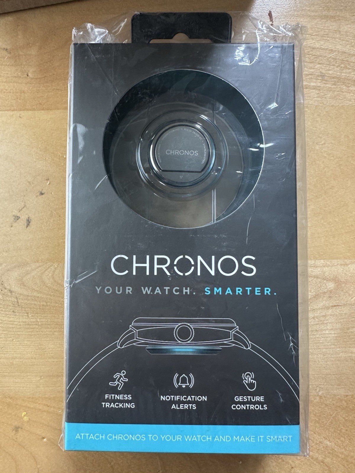 Chronos Watch 33mm Smart Disc For Traditional Watches iPhone 5 & Up iOs 9.0 & Up