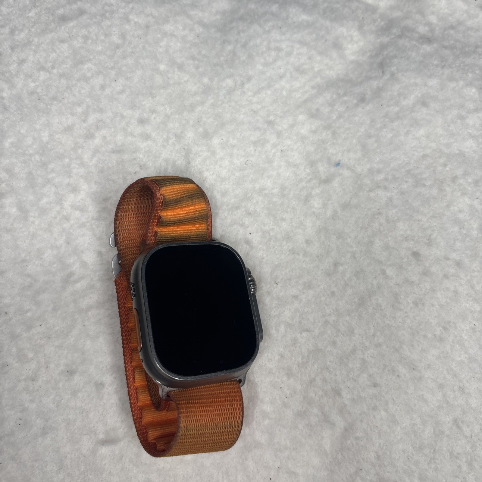 Apple Watch Ultra 49mm Titanium GPS + Cellular Orange Alpine Loop -For Parts