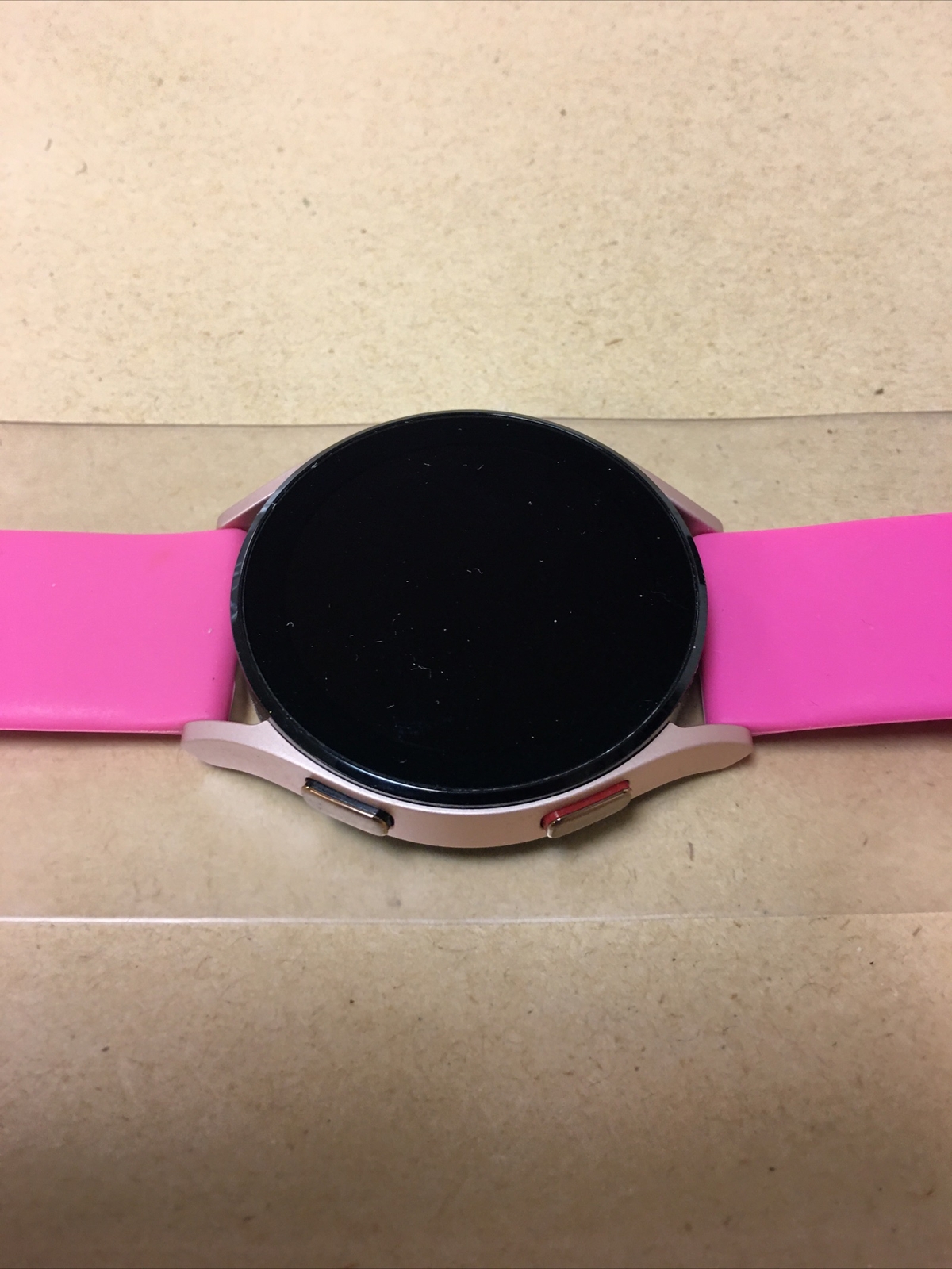 Samsung Galaxy Watch4 SM-R865 40mm Aluminum Case with Sport Band – Pink Gold…