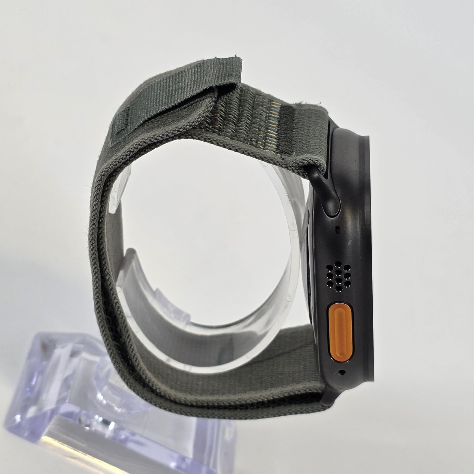 Apple Watch (Ultra 2) 49mm Black Titanium (LTE) w/ Green Trail Loop – Very Good
