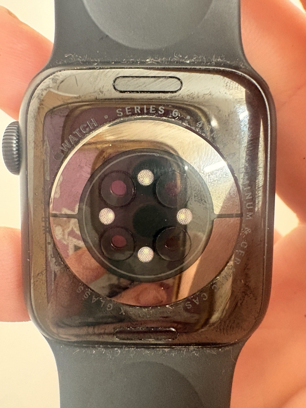 Apple Watch Series 6 44mm, 32GB, Unlocked, Aluminum Black
