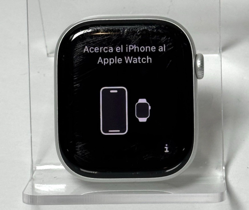 Apple Watch Series 10 46mm Silver A3003 GPS+Cell Unlocked *NO BAND READ*
