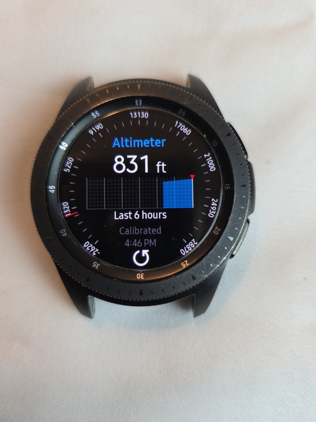 Samsung Galaxy SM-R810 Smartwatch 42mm Bluetooth Wifi – Black No Band