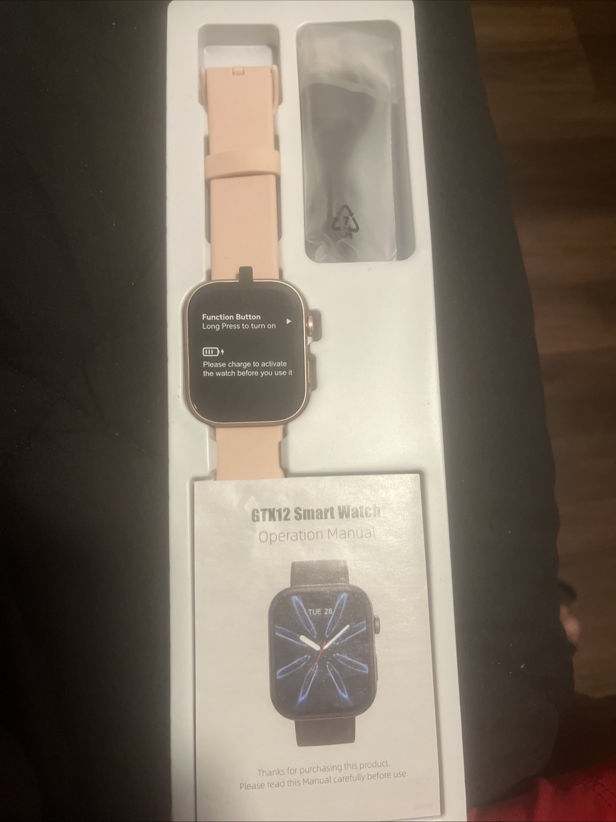 GTX12 Smart Watch 1.99” AMOLED BLE5.3 Waterproof 350mAh