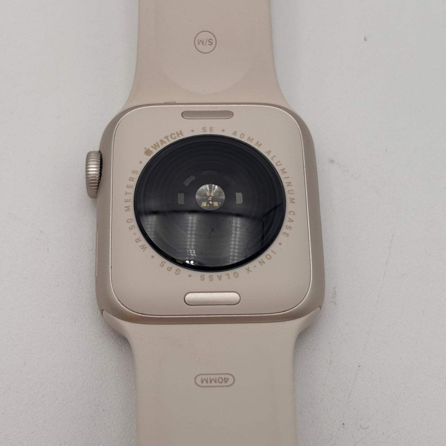 GPS Only Apple Watch SE 3 40MM Starlight Aluminum Starlight Sport Band MEH34LW/A