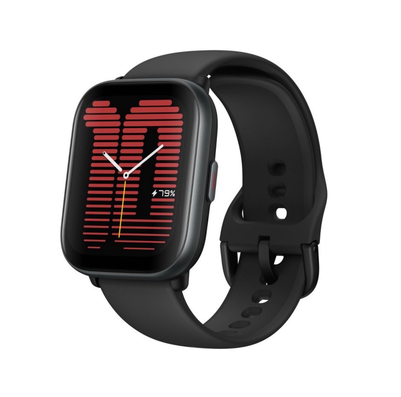 Amazfit Active Smartwatch, AMOLED Screen, Built in GPS, 14 Day Battery – Black