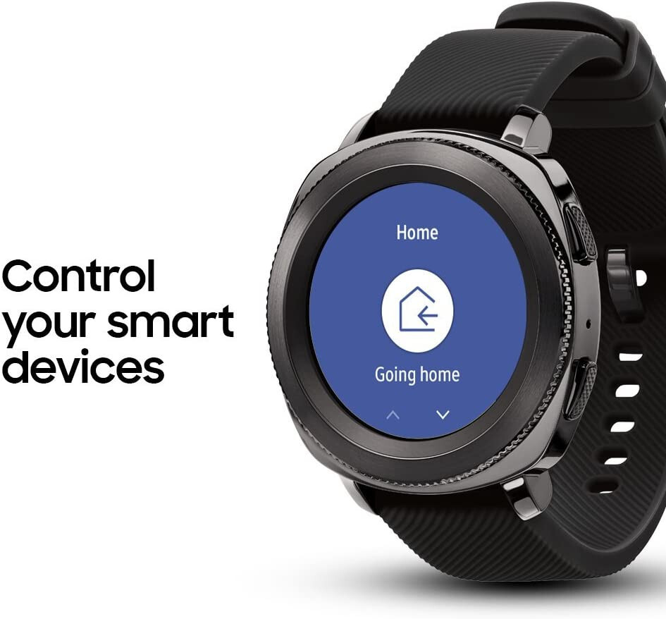 Samsung Gear Sport 46mm Black (SM-R600) comes with charging stand and cable