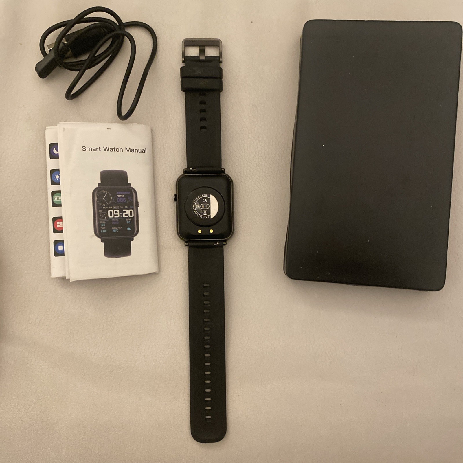 Smart Watch Black iPhone Android Compatible Bluetooth Free Ship!