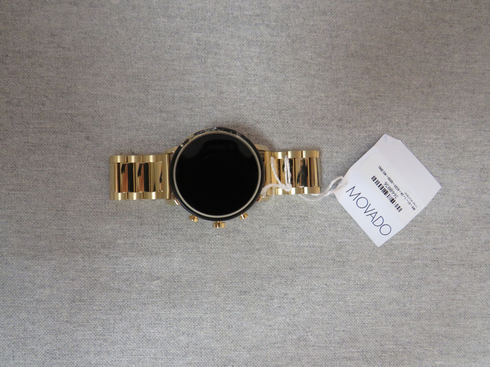 Movado Connect 2.0 Gold-Tone St. Steel Touchscreen Hybrid Smart Watch # WH 472 B