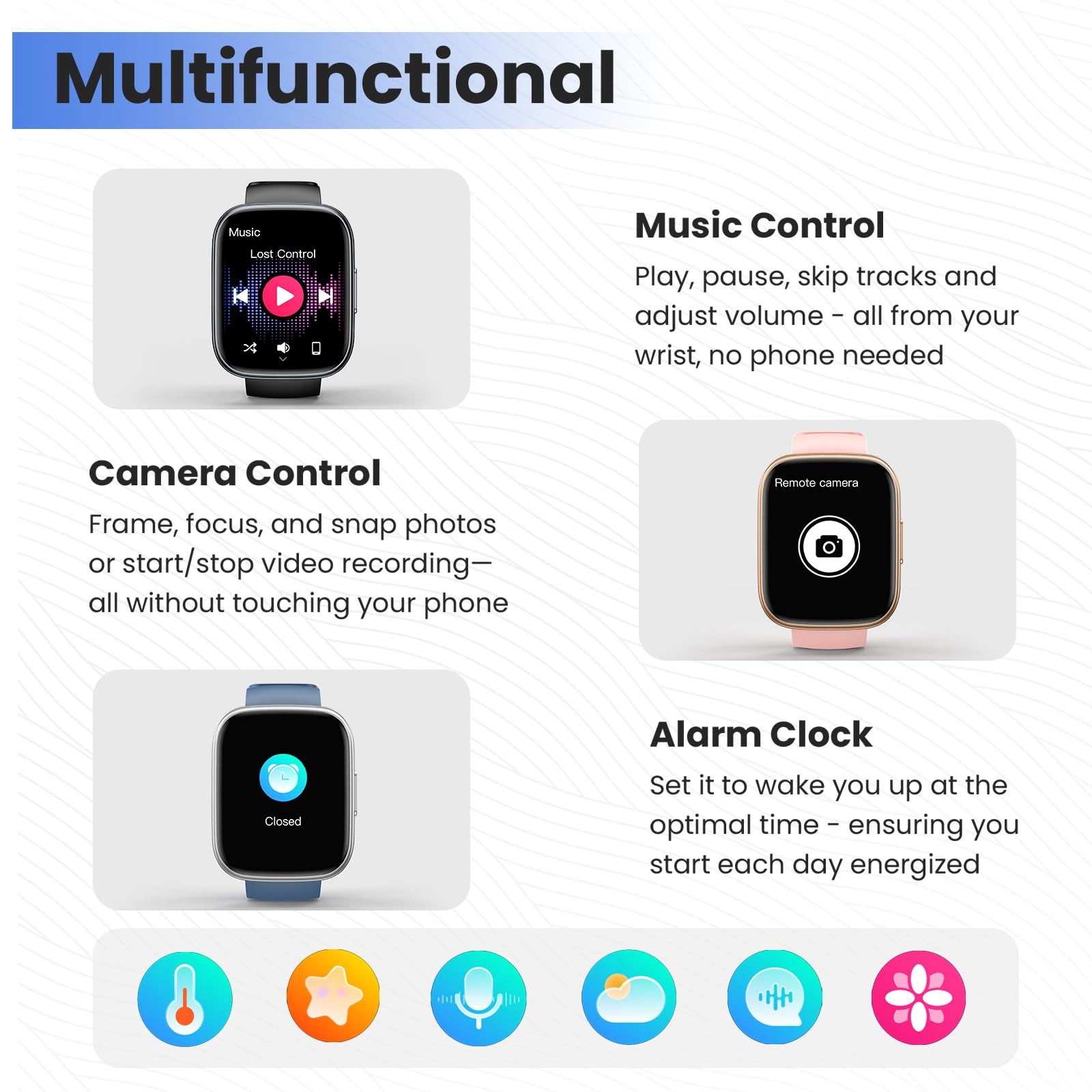 for Men (Answer/Make ), 1.95″ Touch Screen Fitness Tracker with Heart Rate/Sl…
