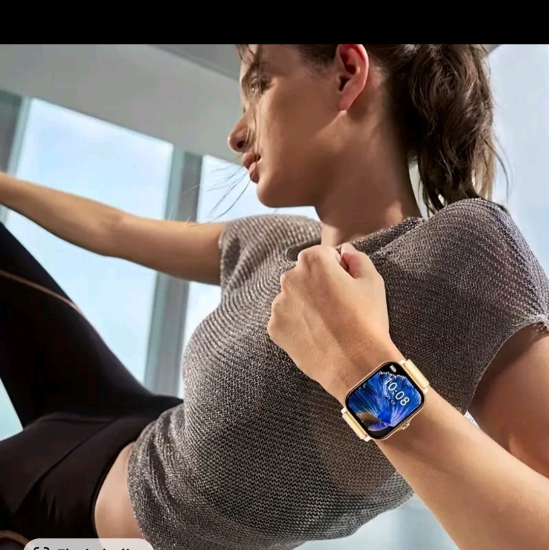A 1.83-inch full touchscreen smartwatch