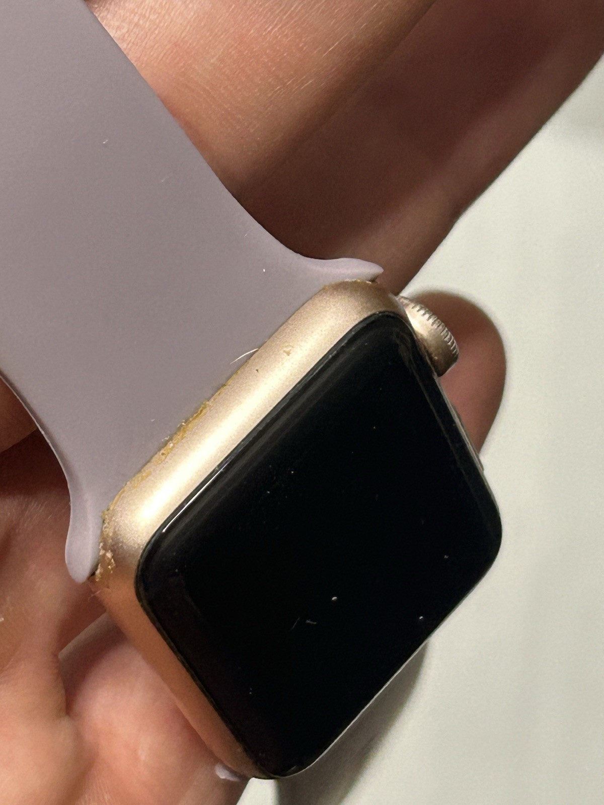 APPLE Watch Series 3 GPS – 38MM Aluminum Case A1858 – Pink 4GB 78% Battery Max