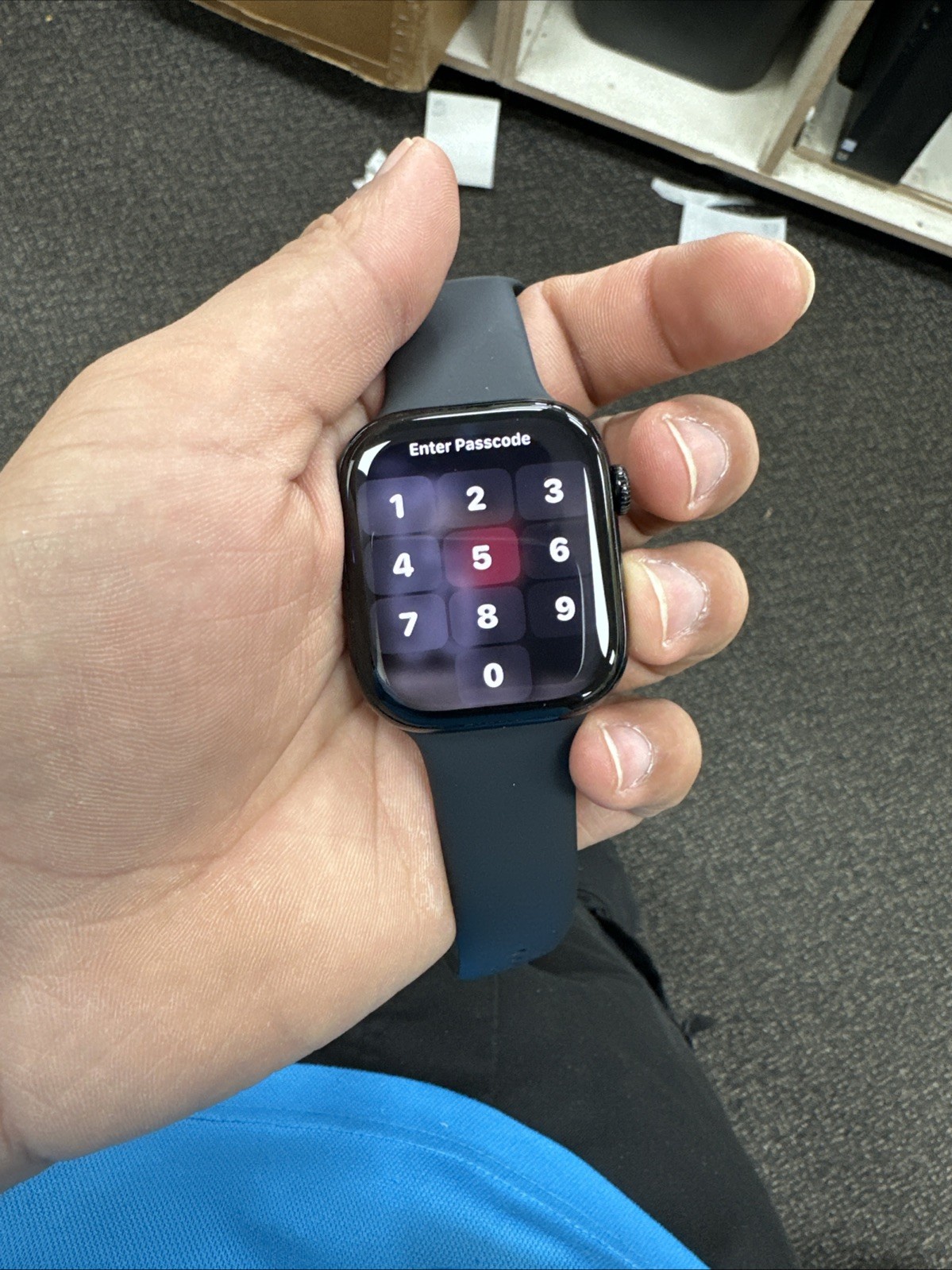 Apple Watch Series 10 46mm Aluminum Case, Jet Black, Unlocked
