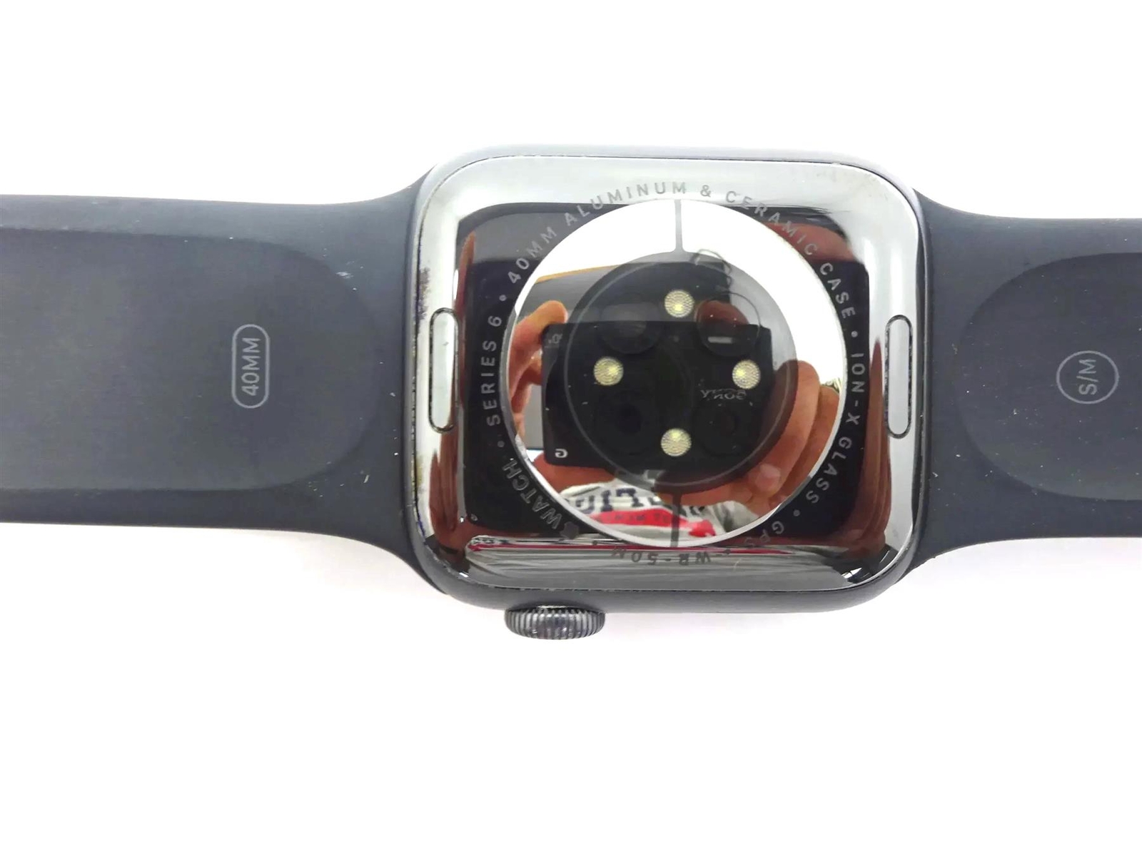 APPLE Watch Series 6 GPS – 40MM Aluminum Case A2291 – Black