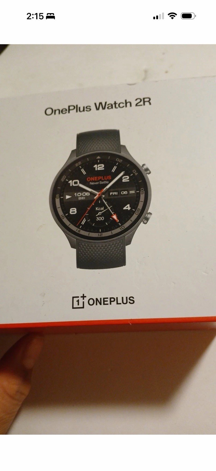OnePlus Watch 2R with Wear OS 4 by Google & Snapdragon AMOLED Display Fast ship