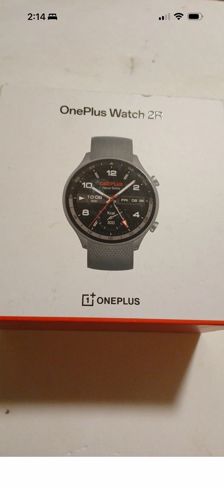 OnePlus Watch 2R with Wear OS 4 by Google & Snapdragon AMOLED Display Fast ship