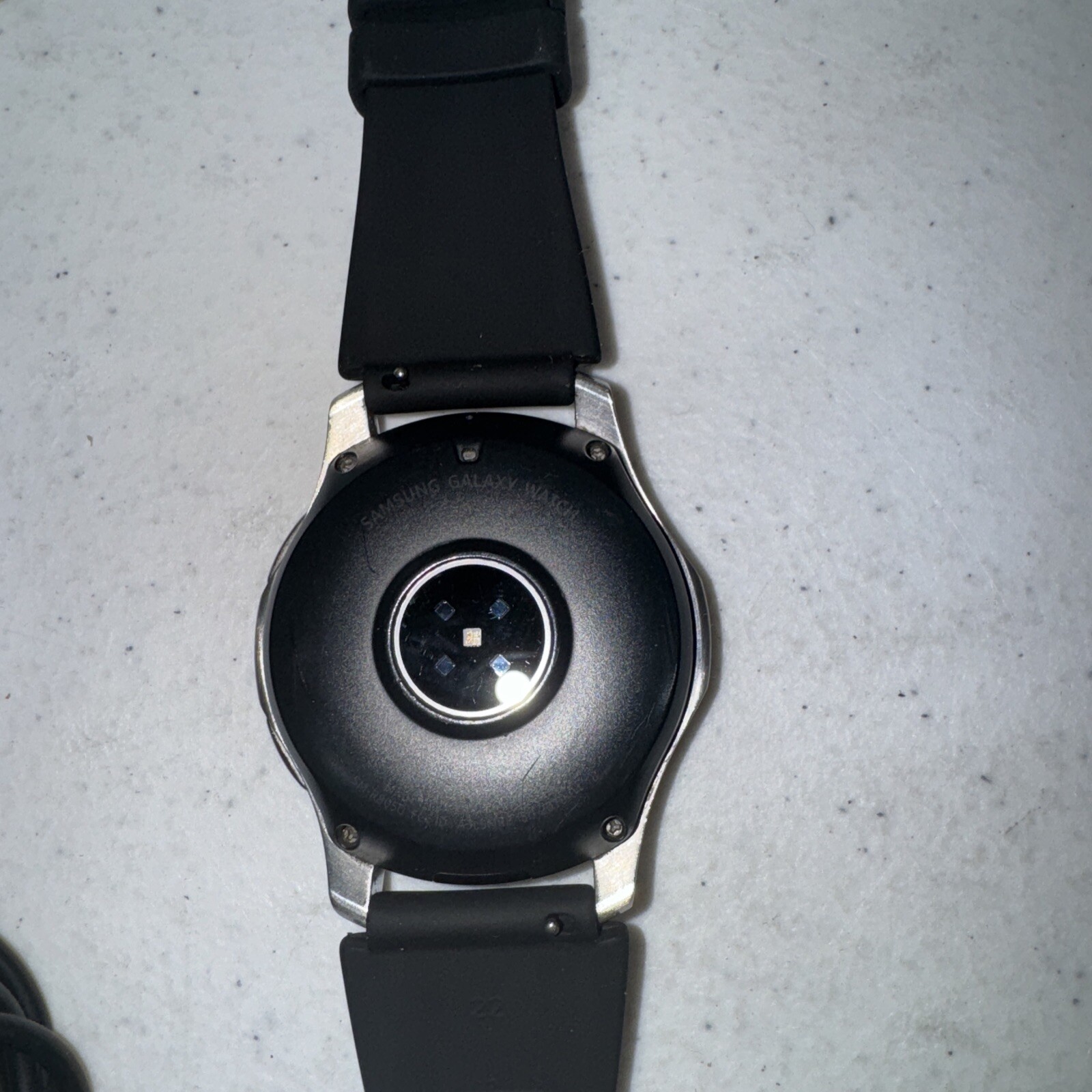 SAMSUNG Galaxy Watch (46mm, GPS, Bluetooth) – Silver/Black (US Version)