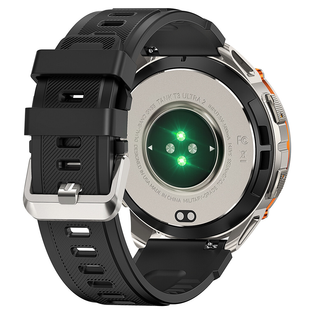 2025 KOSPET TANK T3 Ultra2 Smart Watch Men GPS 480mAh Battery 50M Waterproof NEW