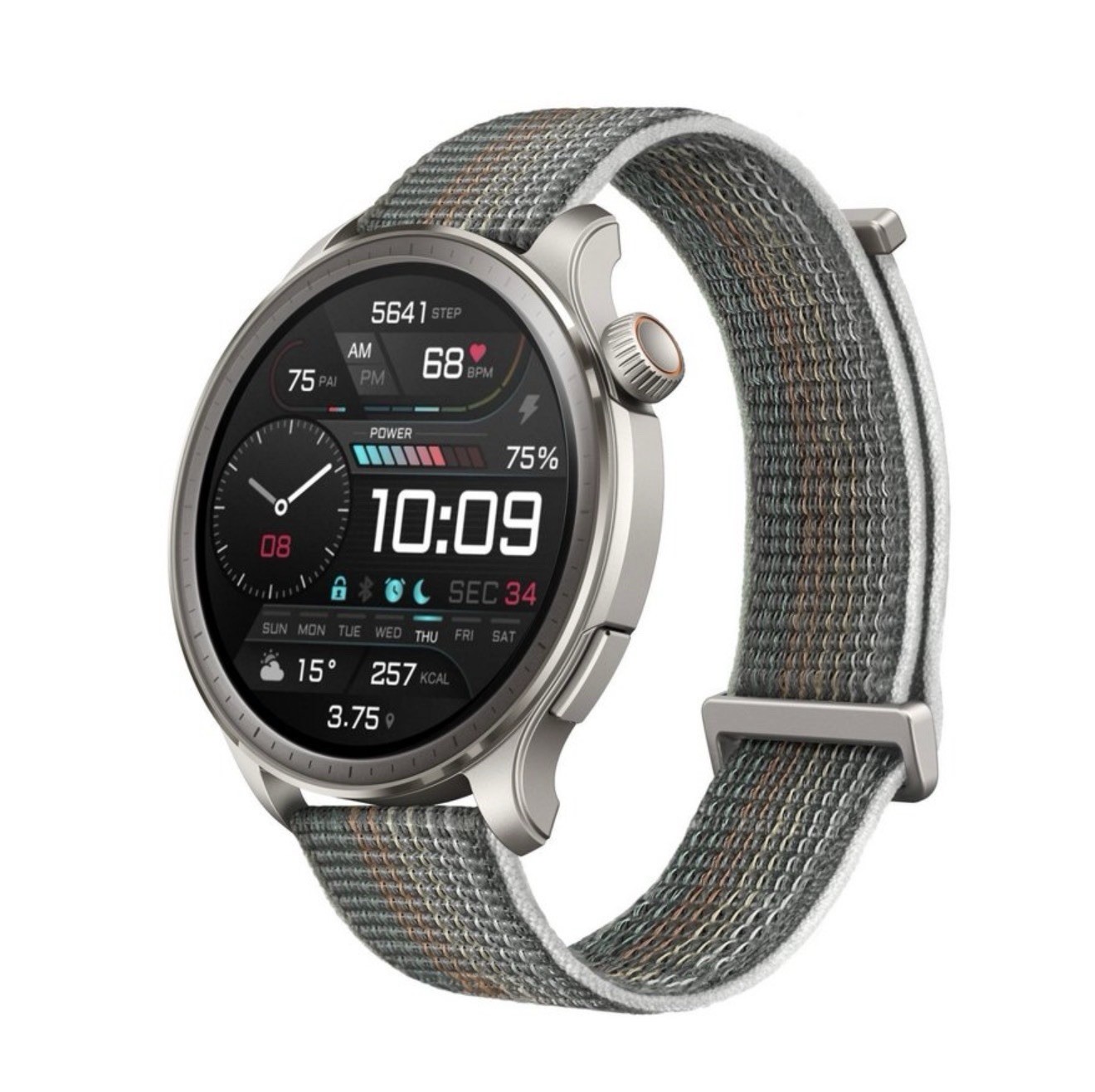 Amazfit Balance Smart Watch GPS Bluetooth 14 Day Battery – Nylon Band – New