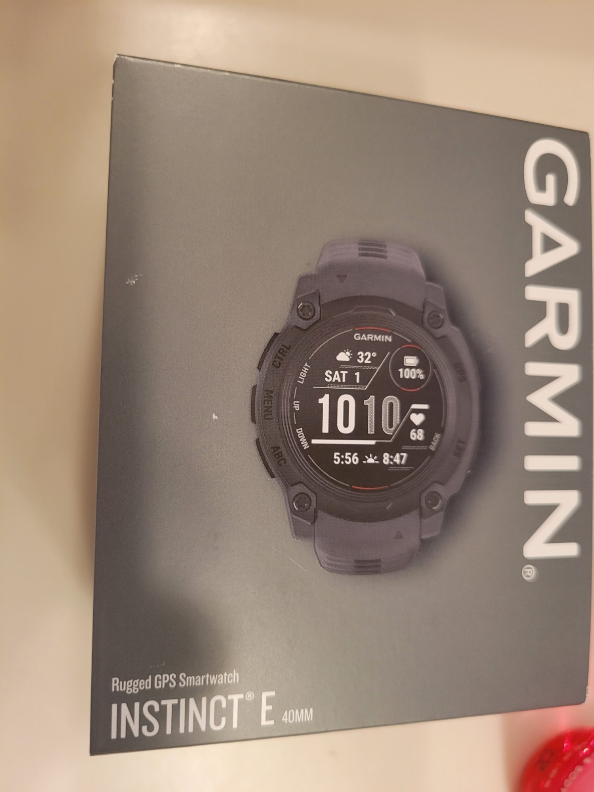 Garmin Instinct® E 40mm, Rugged Outdoor GPS Smartwatch, 24/7 Health Monitoring,